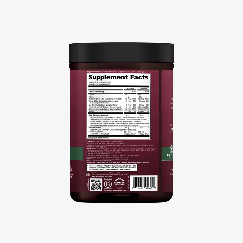 Multi Collagen Advanced Lean Pulver - Zimt - Image 3