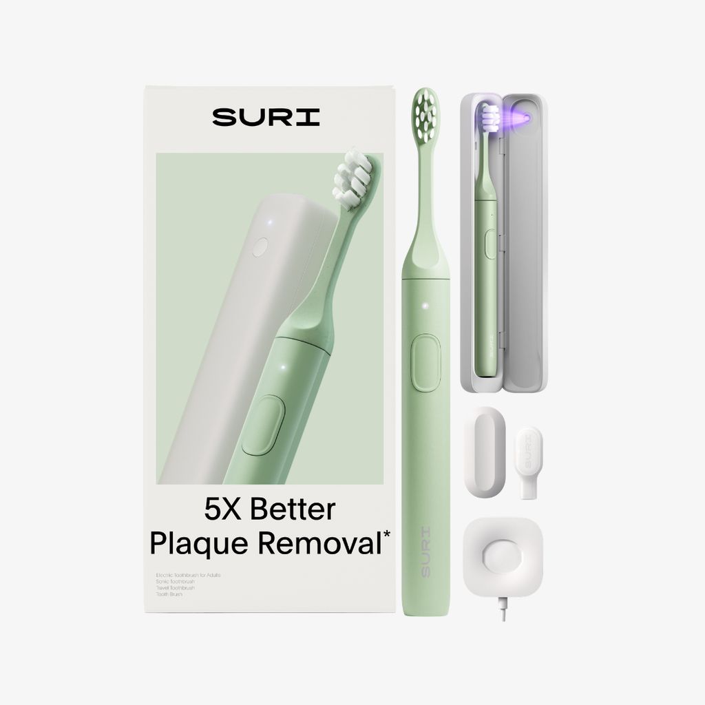 SURI 2.0 Schallzahnbürste mit UV-Reinigungsetui – Winterfarn - Image 1