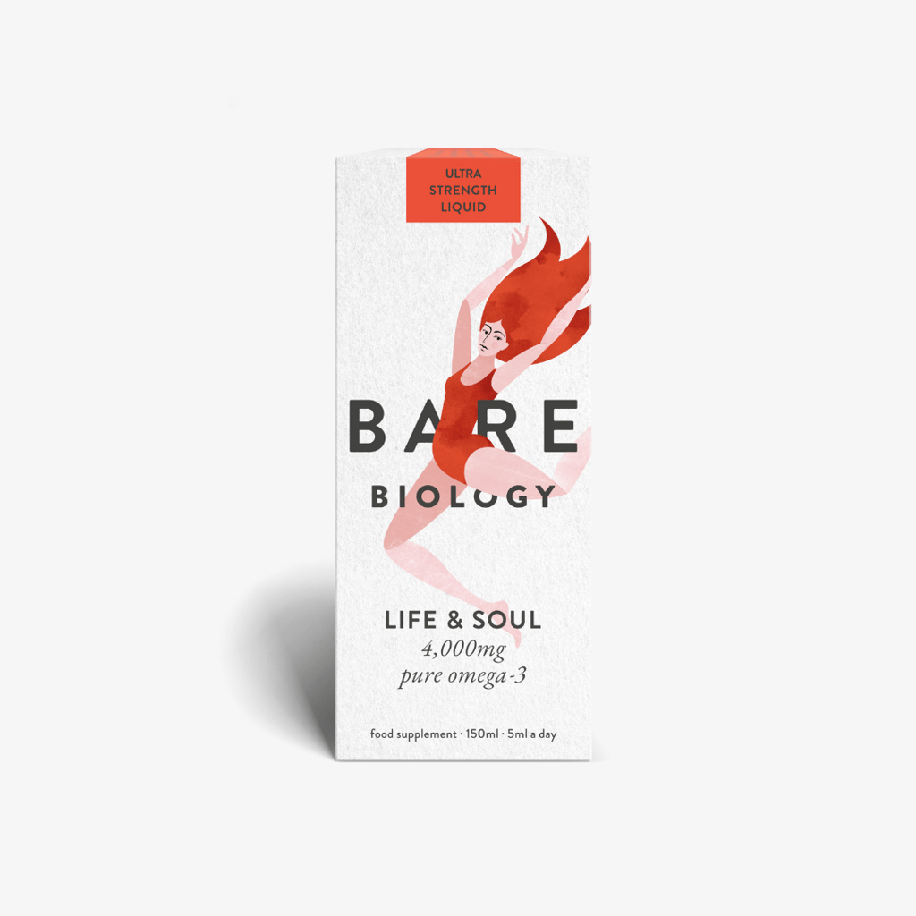Life & Soul hochdosiertes Omega-3-Fischöl – 150-ml-Flasche - Image 1