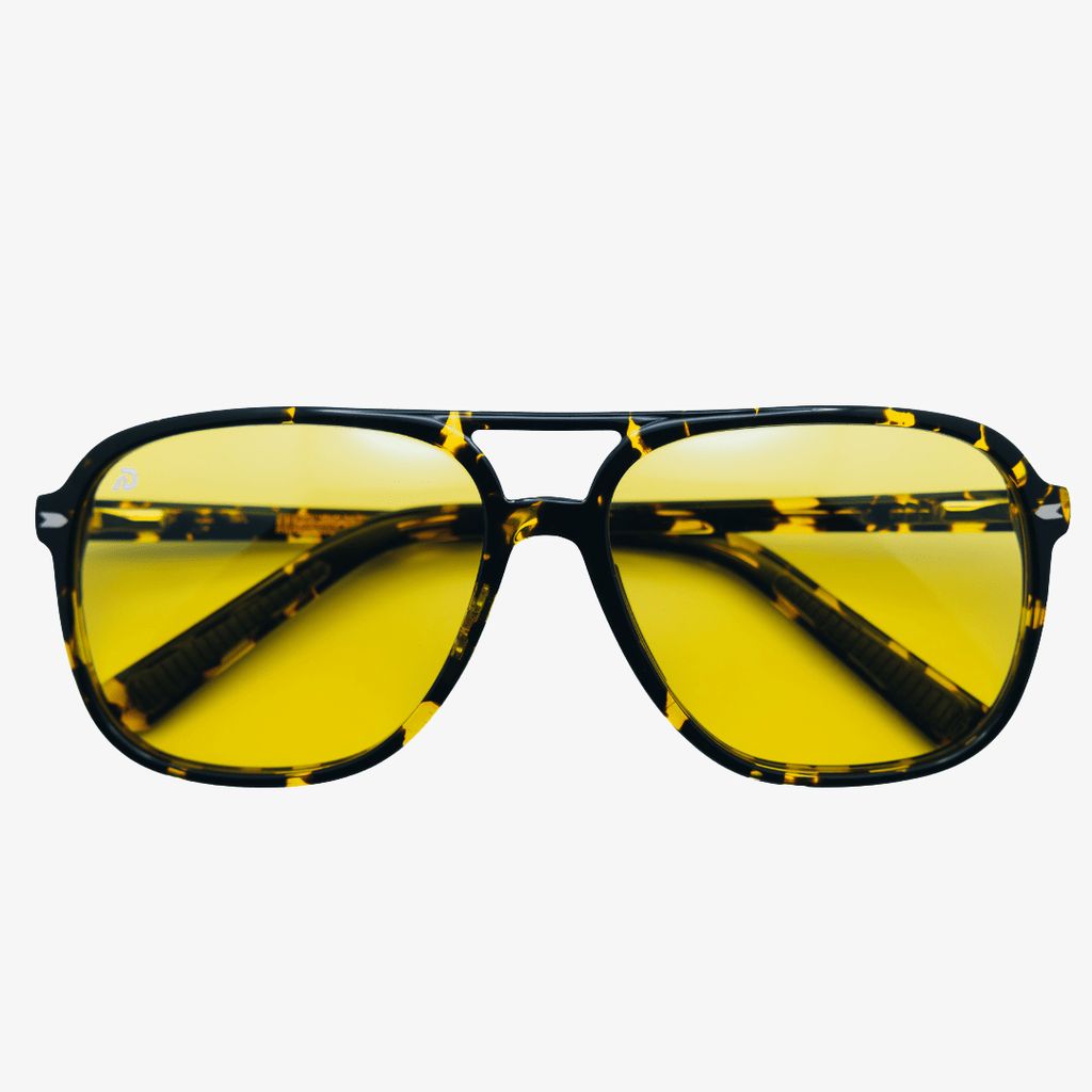 Blaulichtbrille – Retro-Tag – Schildpatt - Image 1