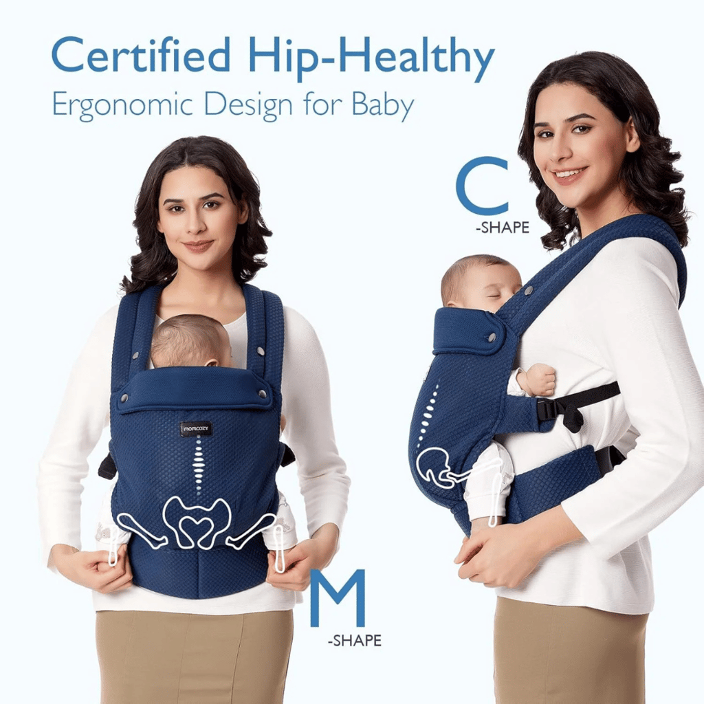 Babytrage 3M+ Air Mesh – Blau - Image 3