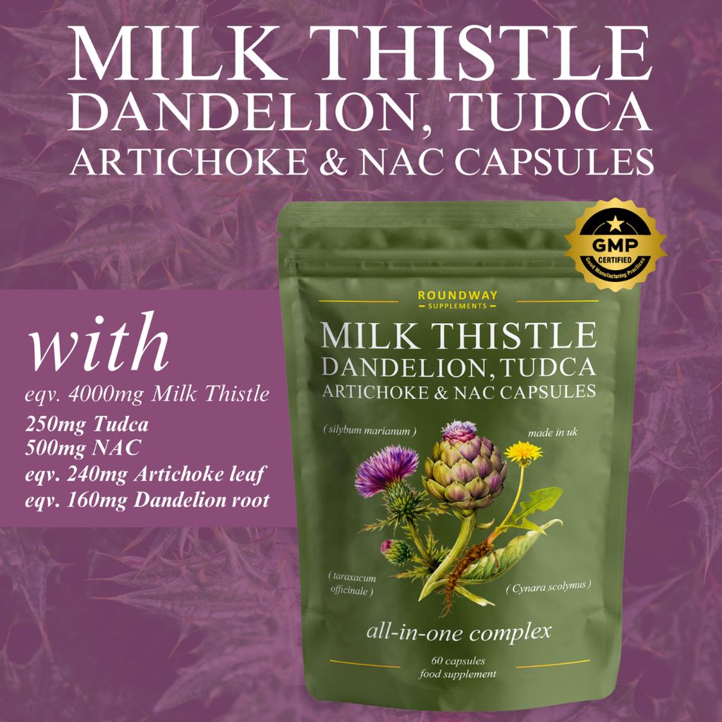Milk Thistle, Dandelion, TUDCA, Artichoke and NAC Capsules - Image 4