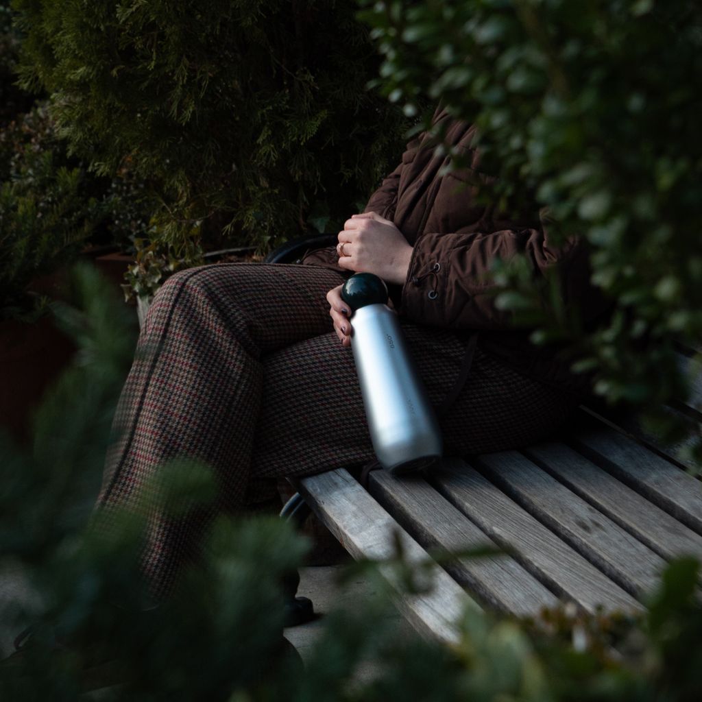 Steel Bottle - Dark Green - Image 3