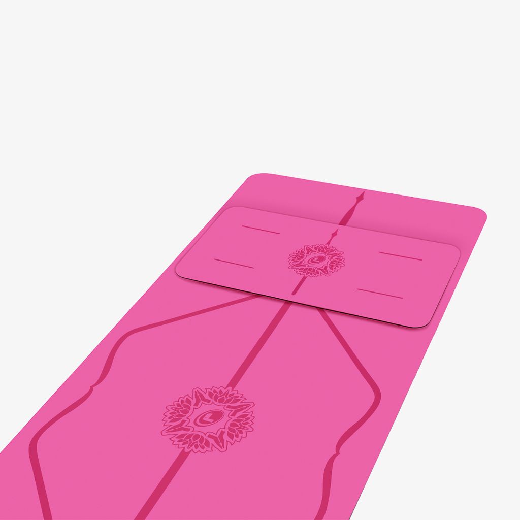 Liforme Expressions Yoga Pad - Gratitude Pink - Image 4