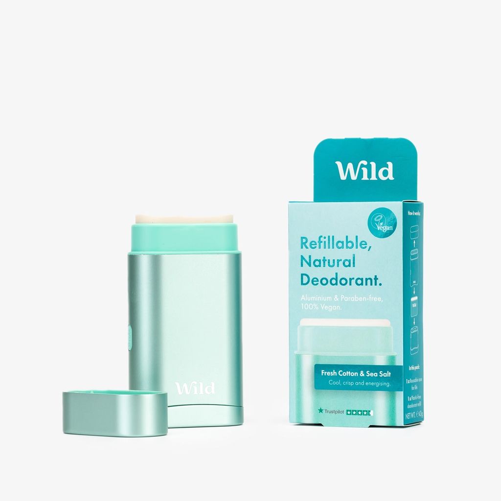 Wild Aqua Case und Fresh Cotton & Sea Salt Deo Starter-Set - Image 2