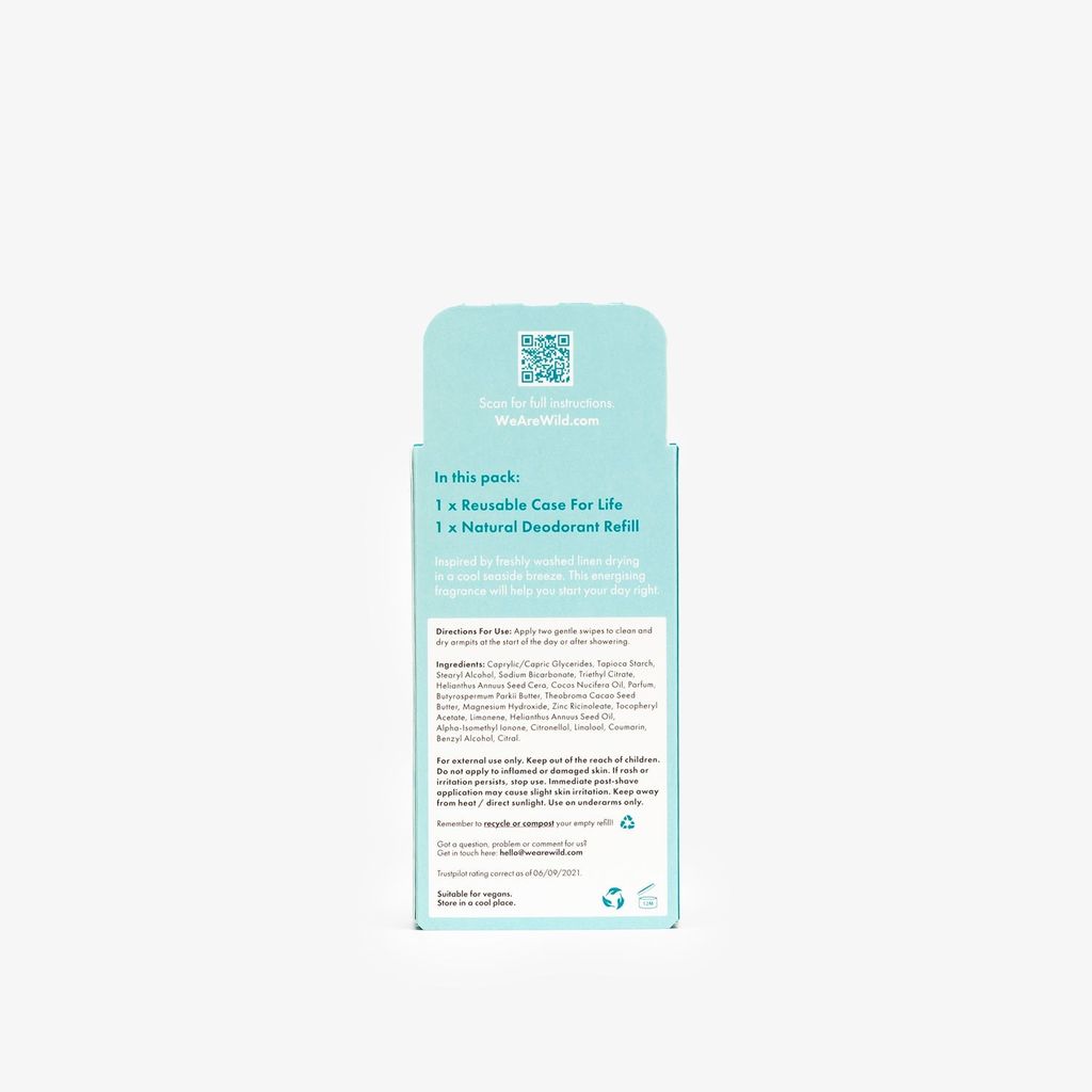 Wild Aqua Case und Fresh Cotton & Sea Salt Deo Starter-Set - Image 5