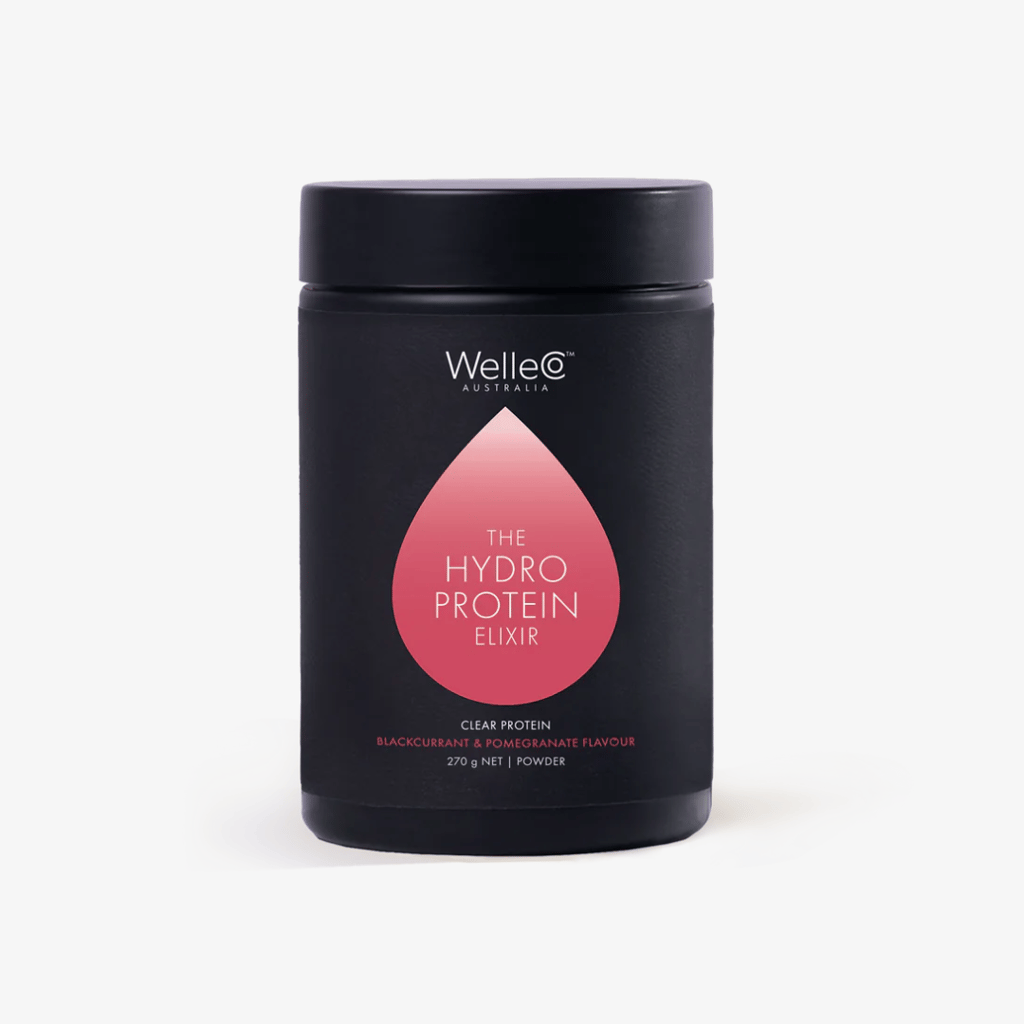 HydroProtein Elixir im Glas – Schwarze Johannisbeere & Granatapfel - Image 1