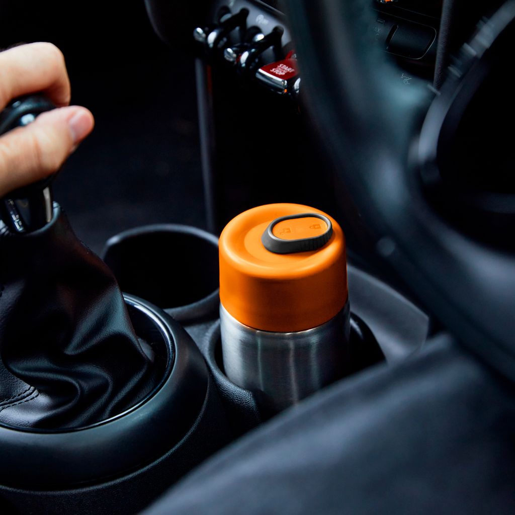 Insulated Travel Cup - Orange - Image 5
