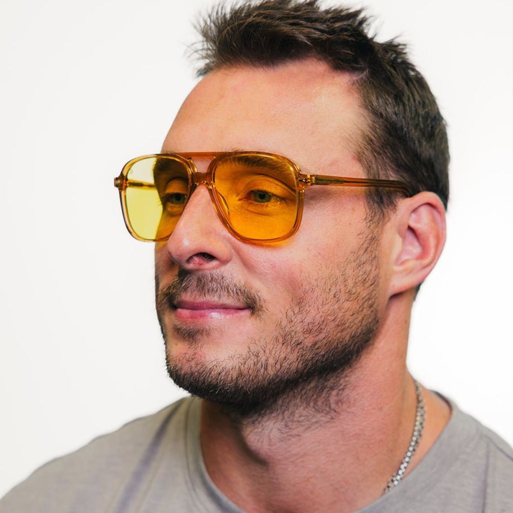 Blaulichtbrille – Retro-Tag – Bernstein - Image 5