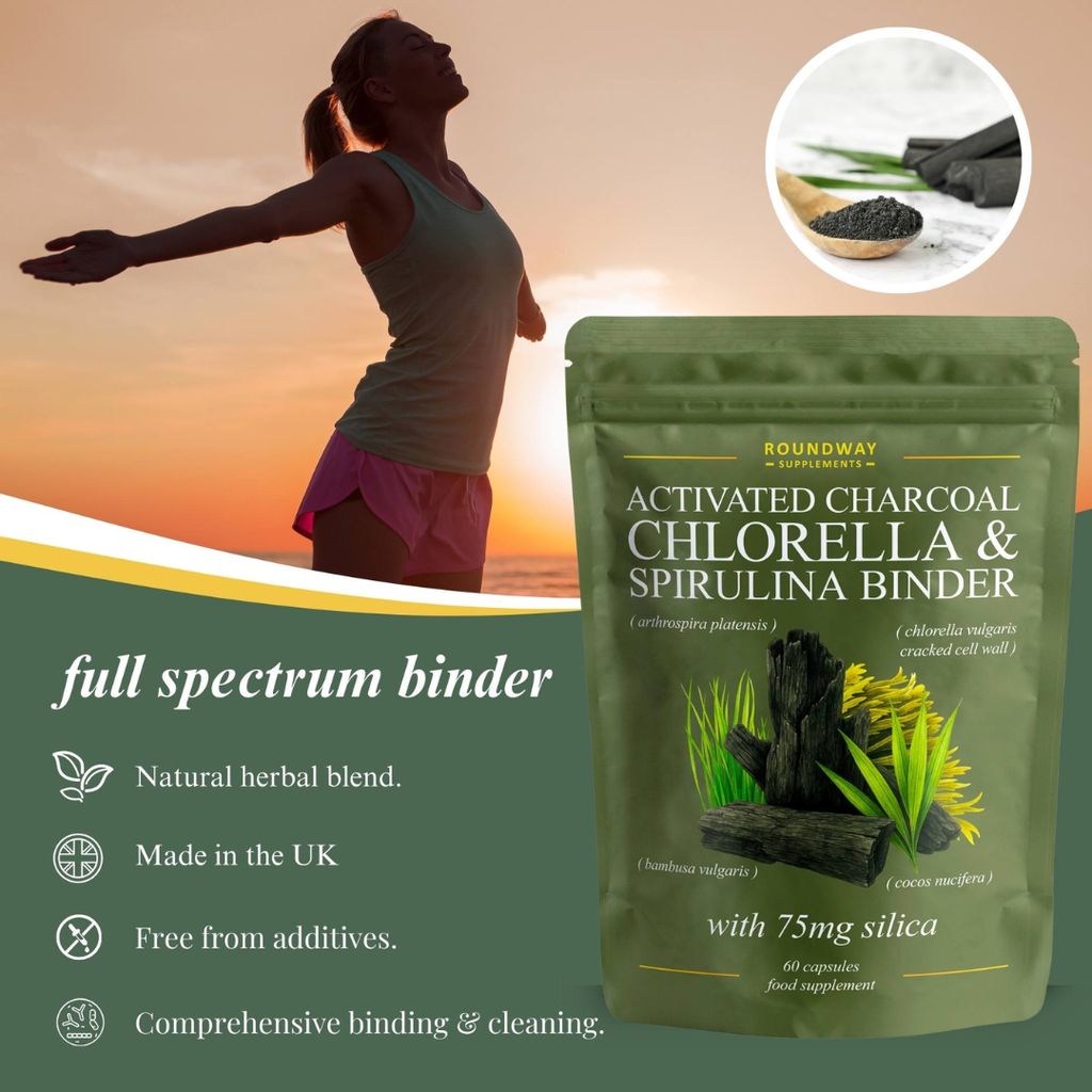 Aktivkohle, Chlorella, Spirulina-Bindemittel - Image 5