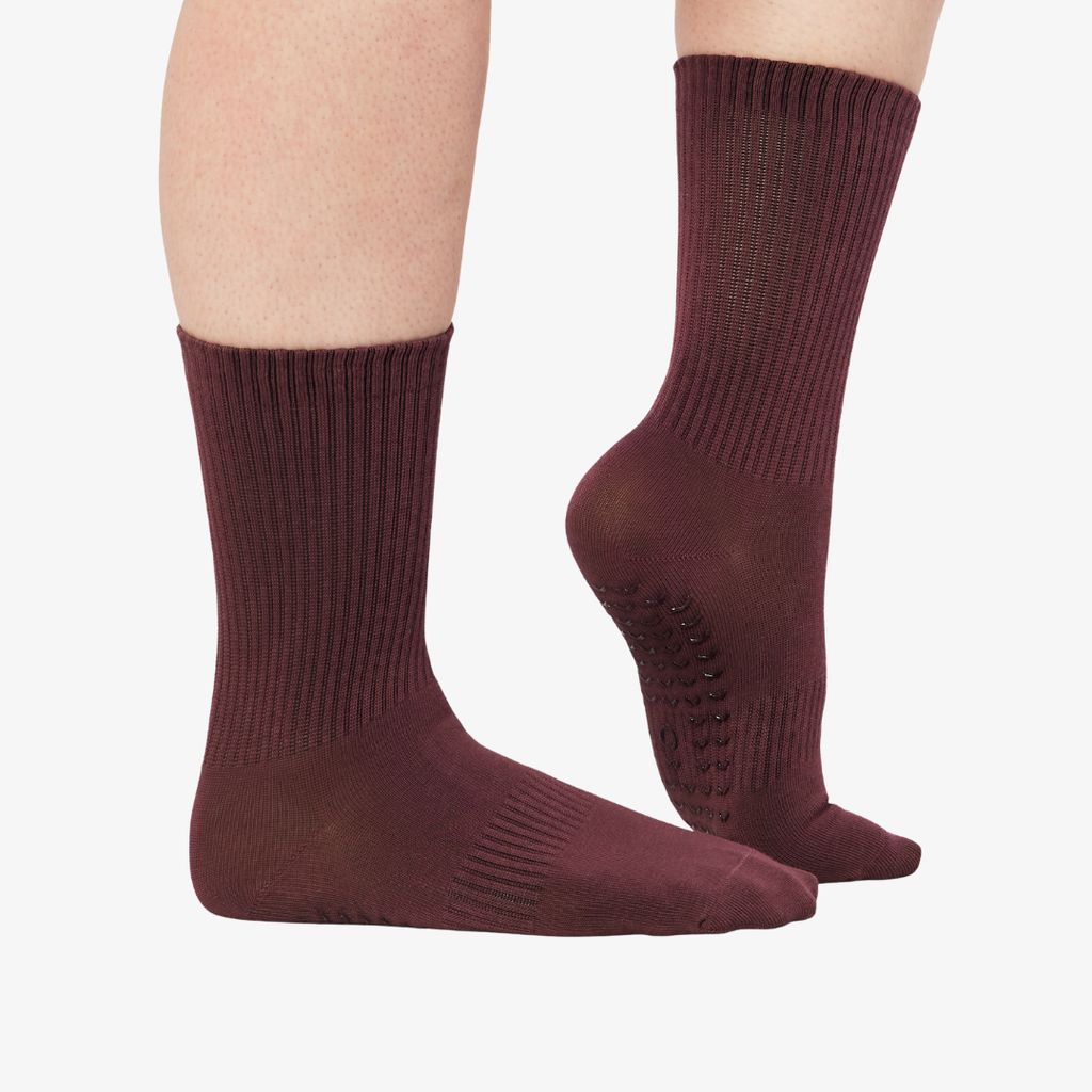 ÔWEAR Essentials Pilates Grip Socken - Magenta - Image 5