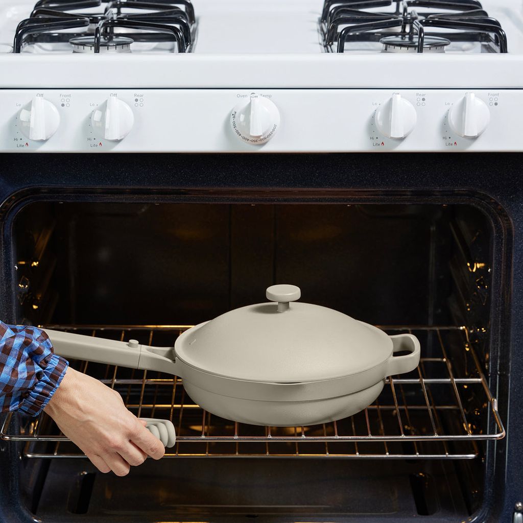 Ceramic Nonstick Always Pan - Steam - Image 7