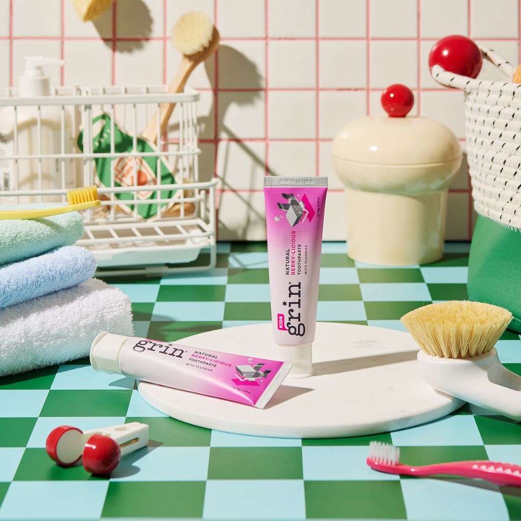 Kids Berry-licious mit Fluorid Naturzahnpasta - Image 6