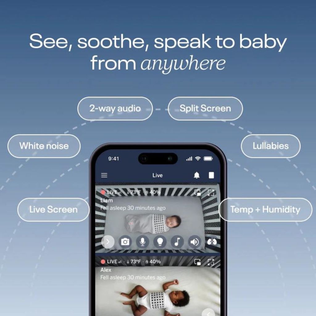 Professionelles Babyphone mit Bodenständer – 2. Generation - Image 6