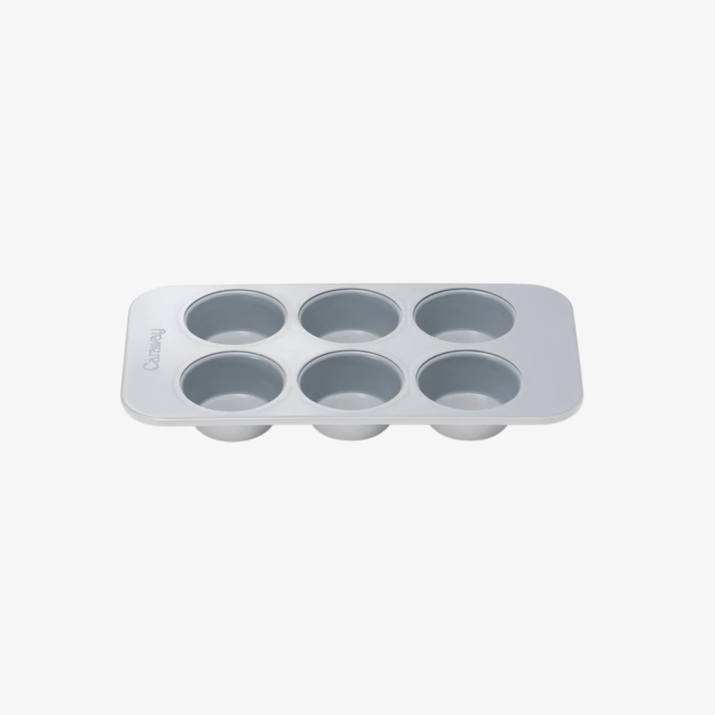 6 Cup Muffin Pan Grey - Image 1