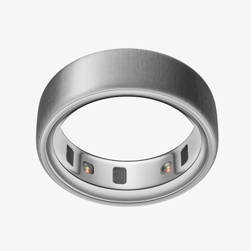Oura Ring 4 - Gebürstetes Silber - Image 1