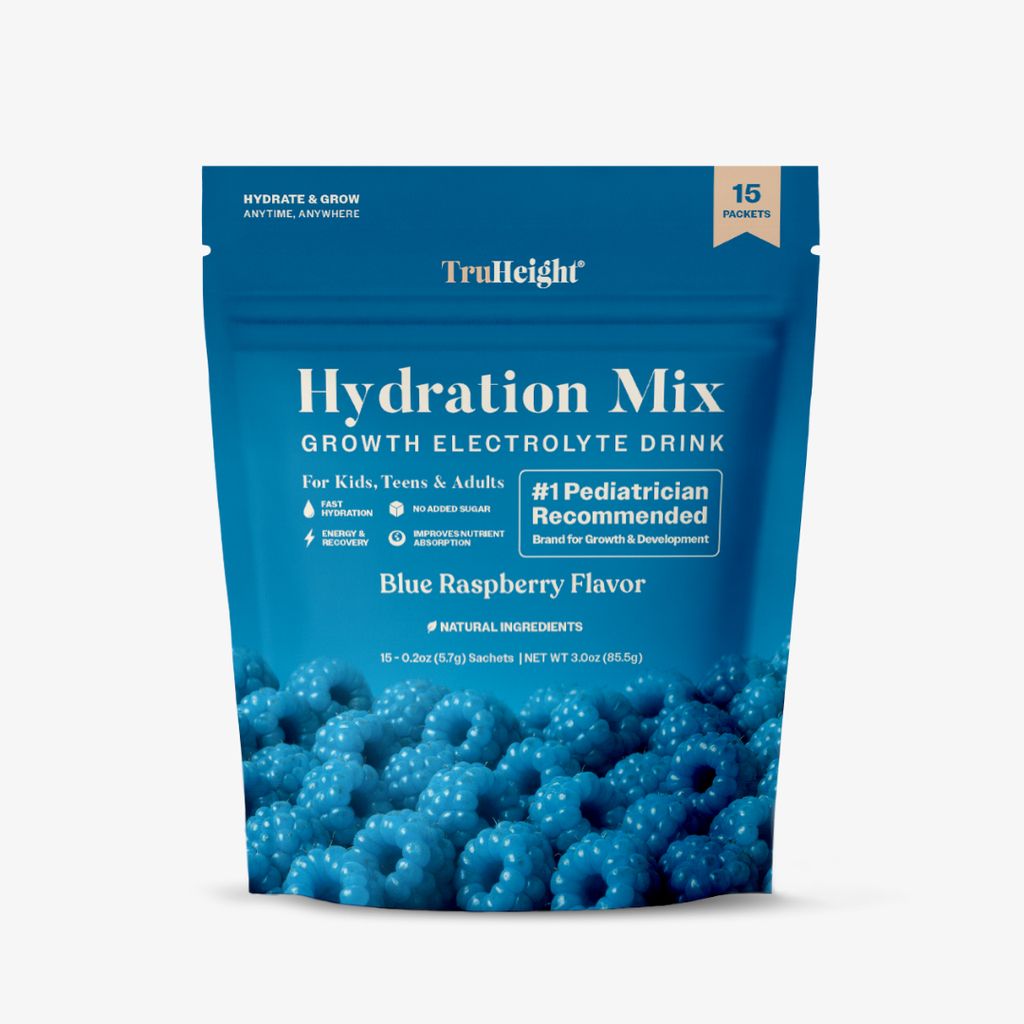 Hydration Mix Growth Electrolyte Drink - Blue Raspberry Flavor - Image 1