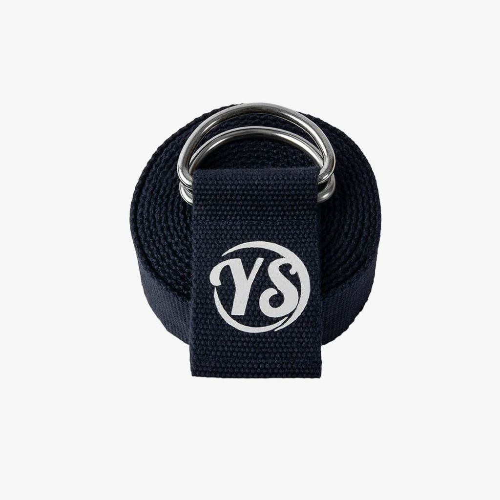 D-Ring-Yogagürtel – Marineblau - Image 1