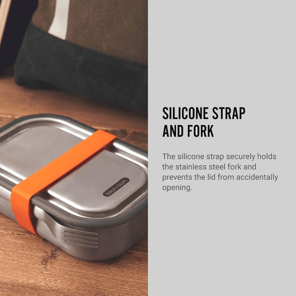 Edelstahl-Lunchbox – Orange - Image 7