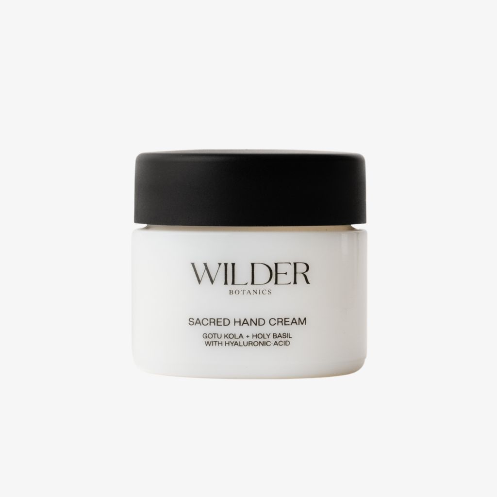 Sacred Hand Cream - Lemon Balm, Hyaluronic Acid, Palo Santo - Image 1