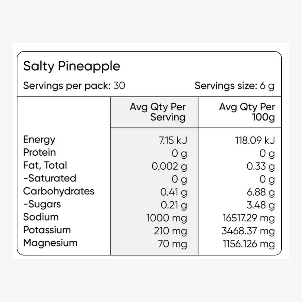 Everyday Hydration Salts - Salty Pineapple Tub - Image 2