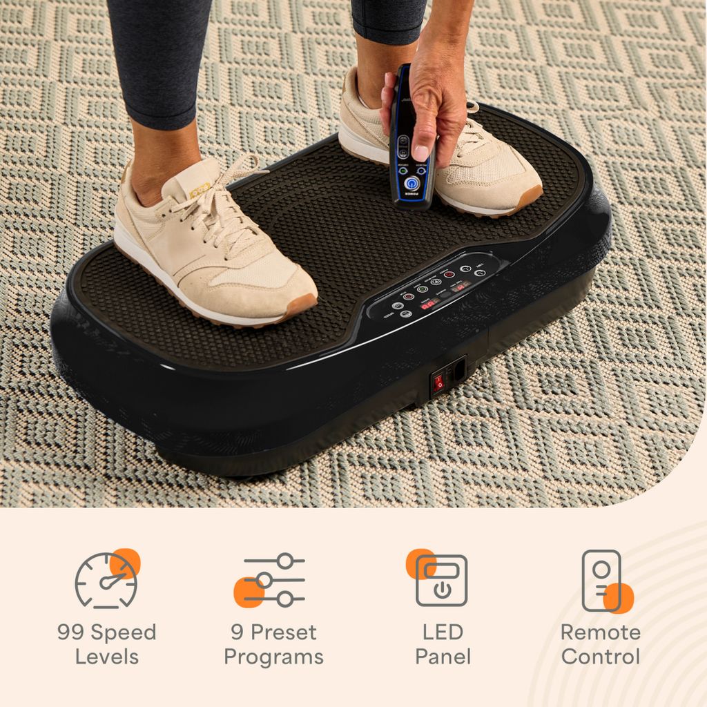 Waver Mini Vibration Plate - Black - Image 7