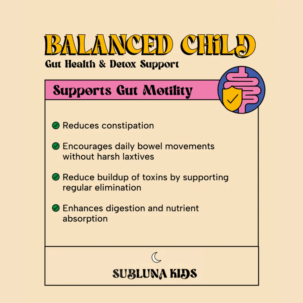 SubLuna Kids Balanced Child: Detox & Gut Gummy - Image 6