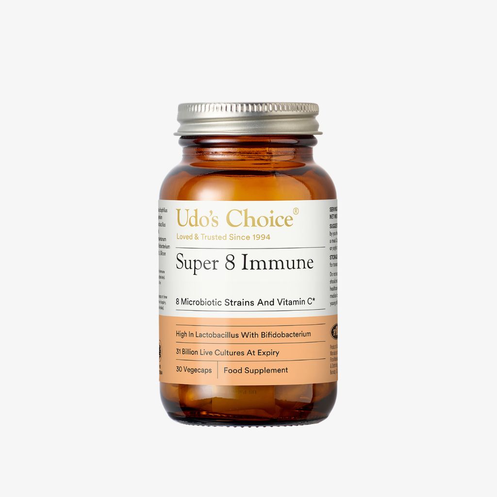 Super 8 Immune - 8 Probiotic Strains + Vit C - Image 1