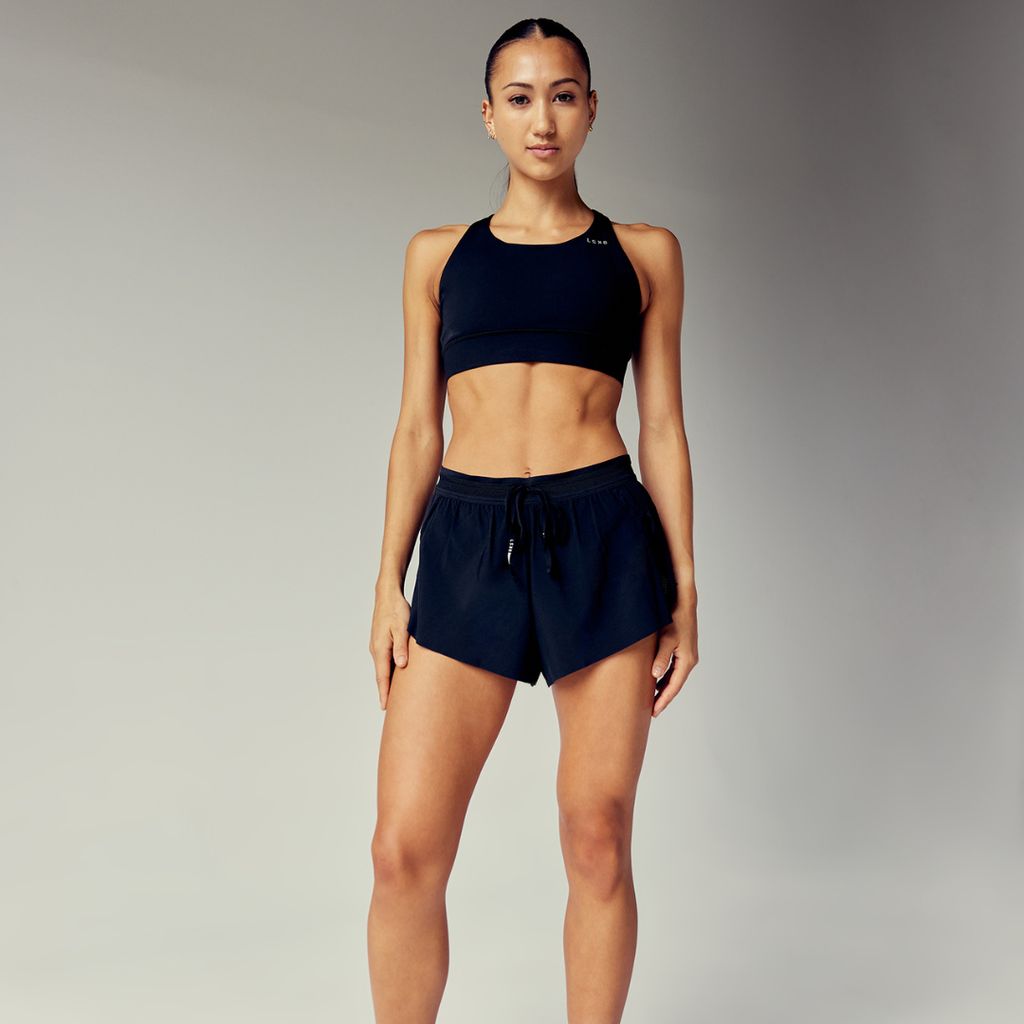 Accelerate 3" High-Rise Laufshorts - Schwarz - Image 8