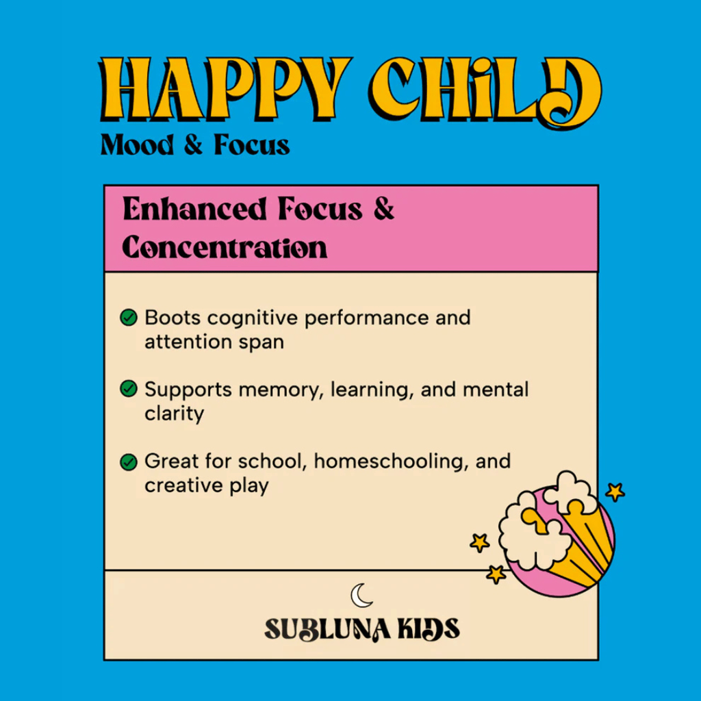 SubLuna Kids Happy Child: Stimmungs- und Konzentrationsgummibärchen - Image 10