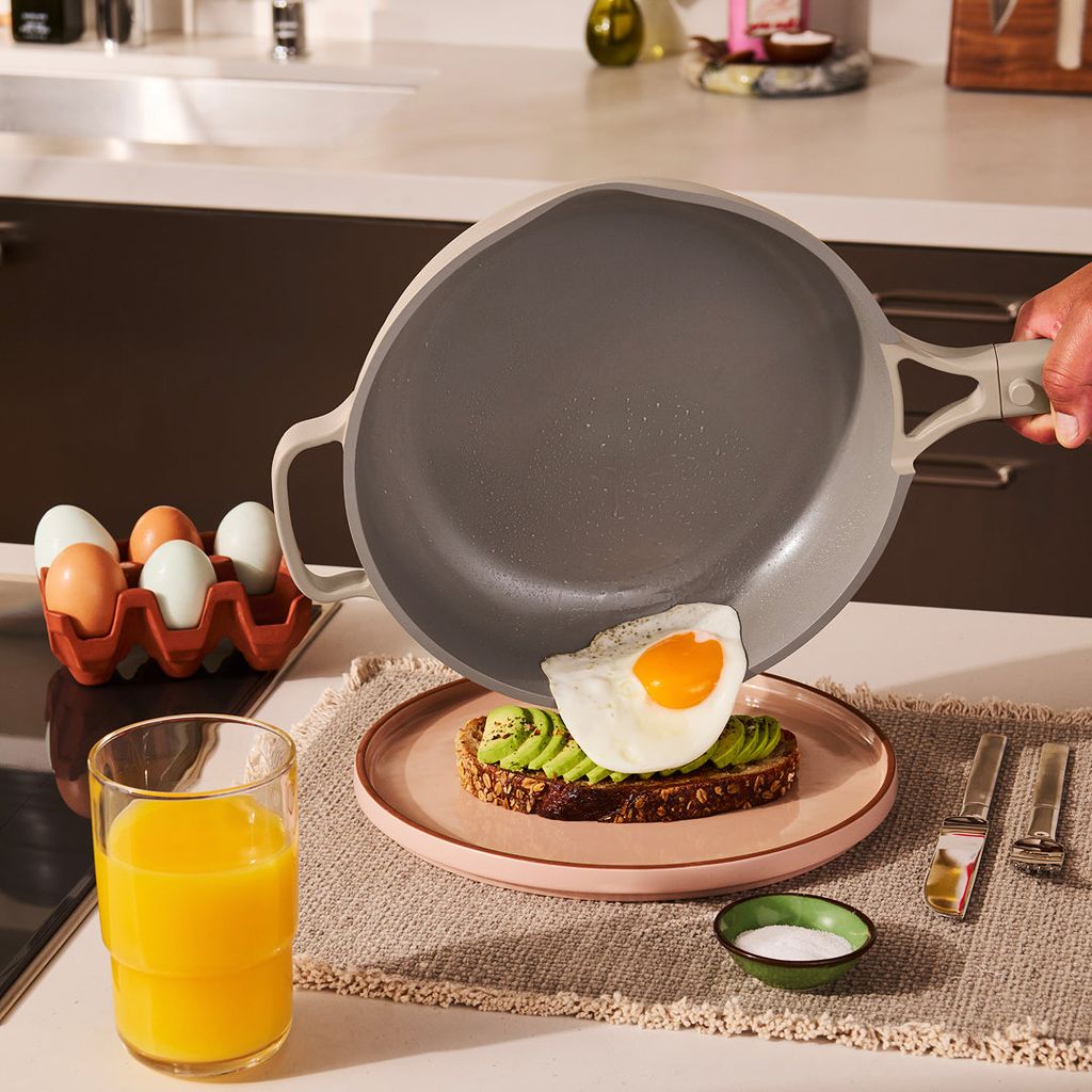 Ceramic Nonstick Always Pan - Steam - Image 4