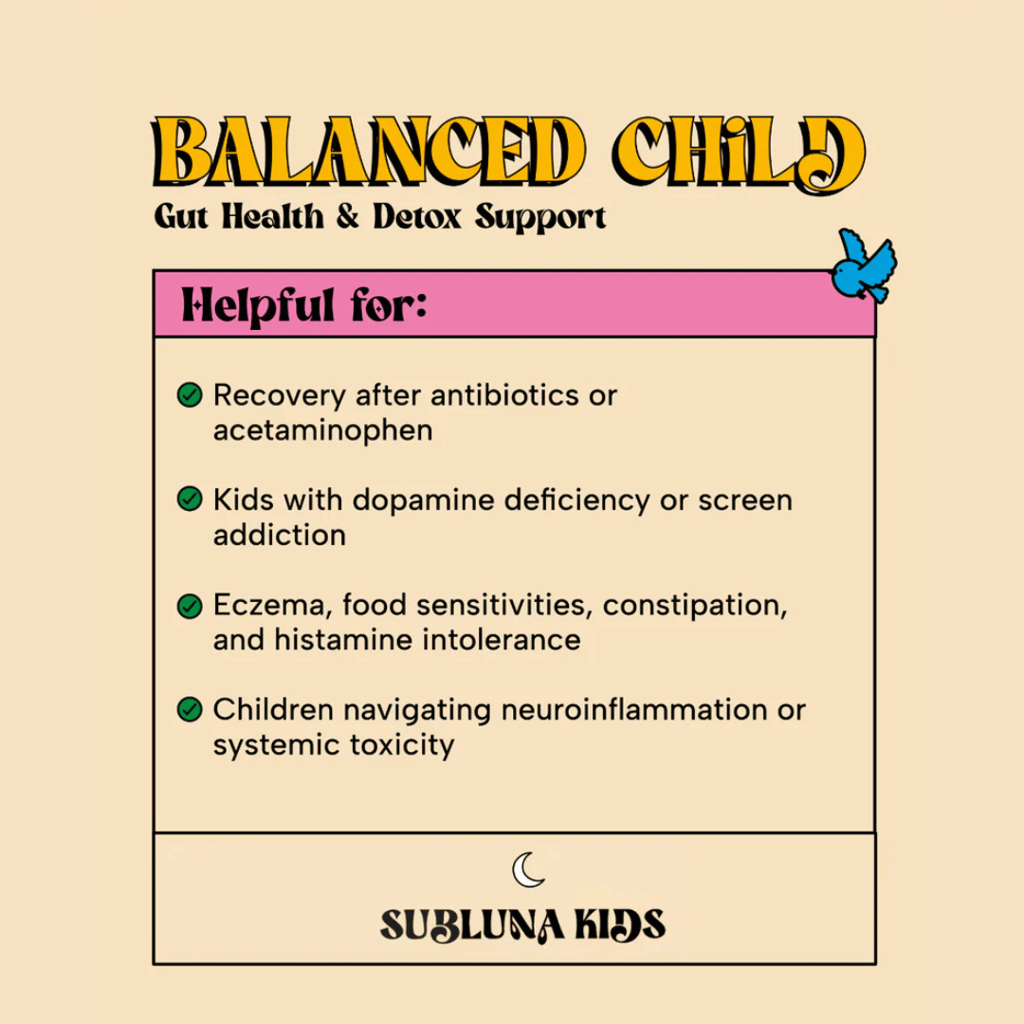 SubLuna Kids Balanced Child: Detox & Gut Gummy - Image 4