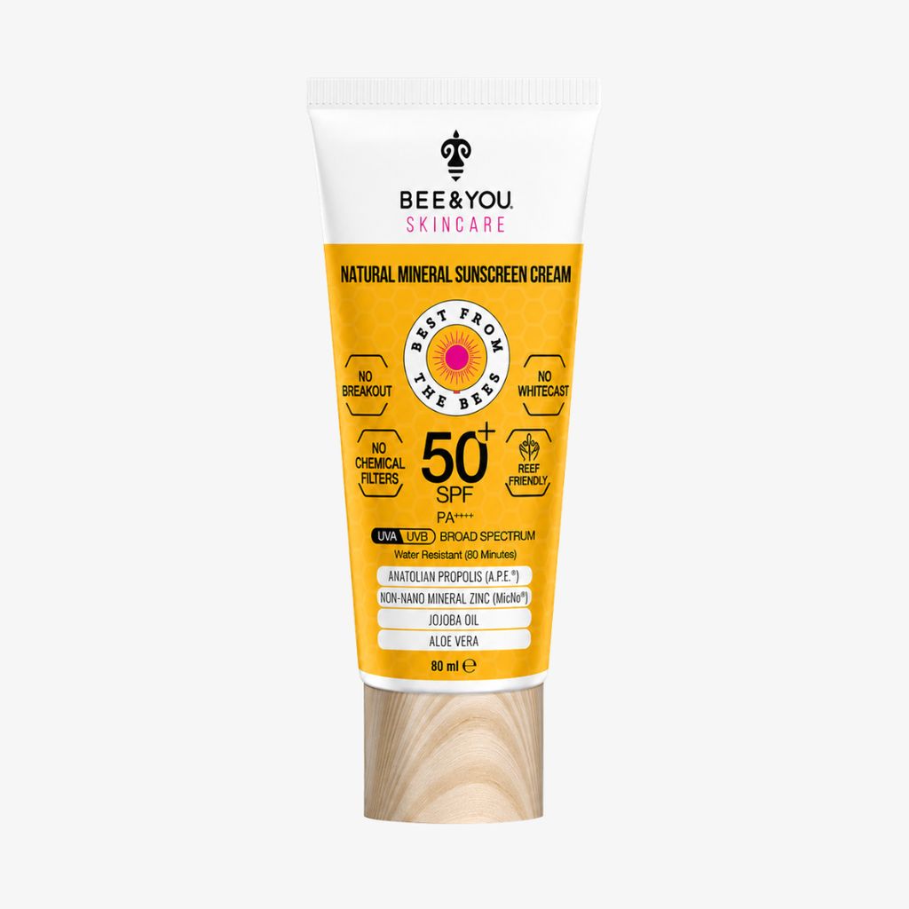 BEE&YOU SKINCARE Natural Mineral Sunscreen Cream - Image 1