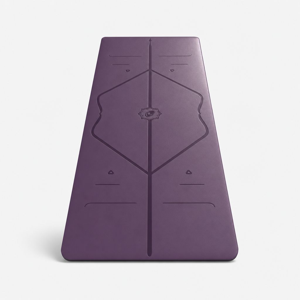 Klassische Yogamatte – Lila - Image 1