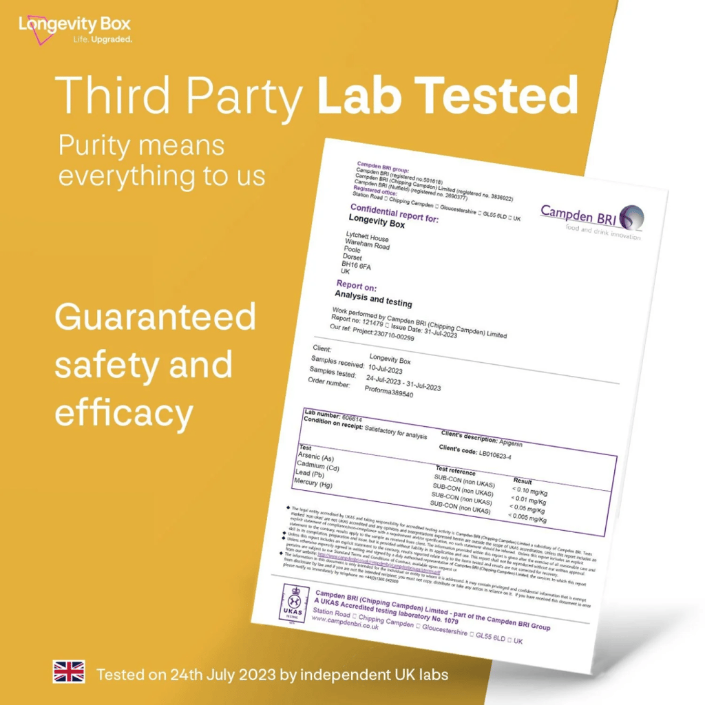 Langlebigkeitsbox Apigenin - Image 5
