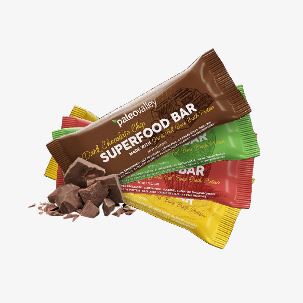 Superfood-Riegel mit dunkler Schokoladenstückchen - Image 1