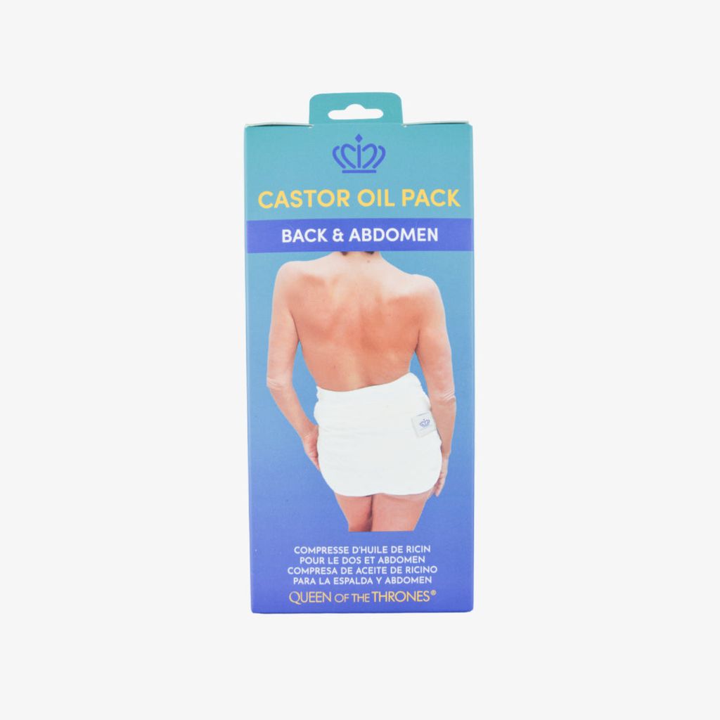 Rizinusölpackung für Rücken und Bauch - Image 1