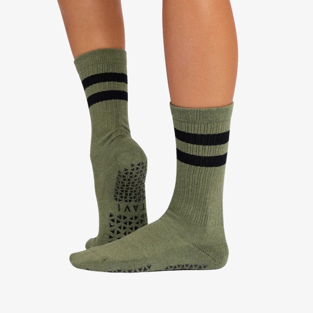 Grip Sock Kai Olive Green - Image 1