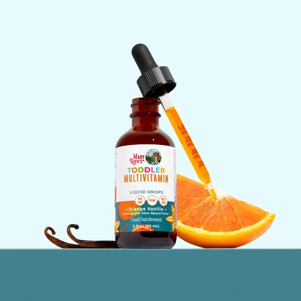 Bio-Multivitamin-Tropfen für Kleinkinder mit Eisen – Vanille-Orange - Image 9
