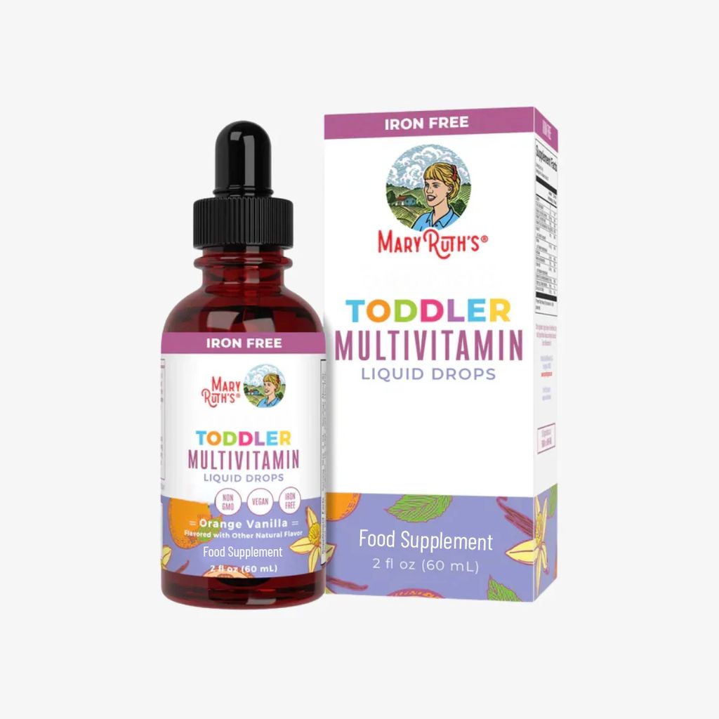 Bio-Multivitamin-Tropfen für Kleinkinder – Orange-Vanille - Image 1