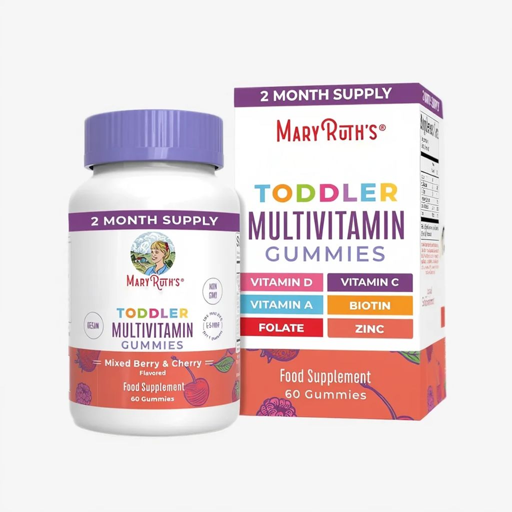 Multivitamin-Fruchtgummis für Kleinkinder – Beerenmix & Kirsche - Image 1