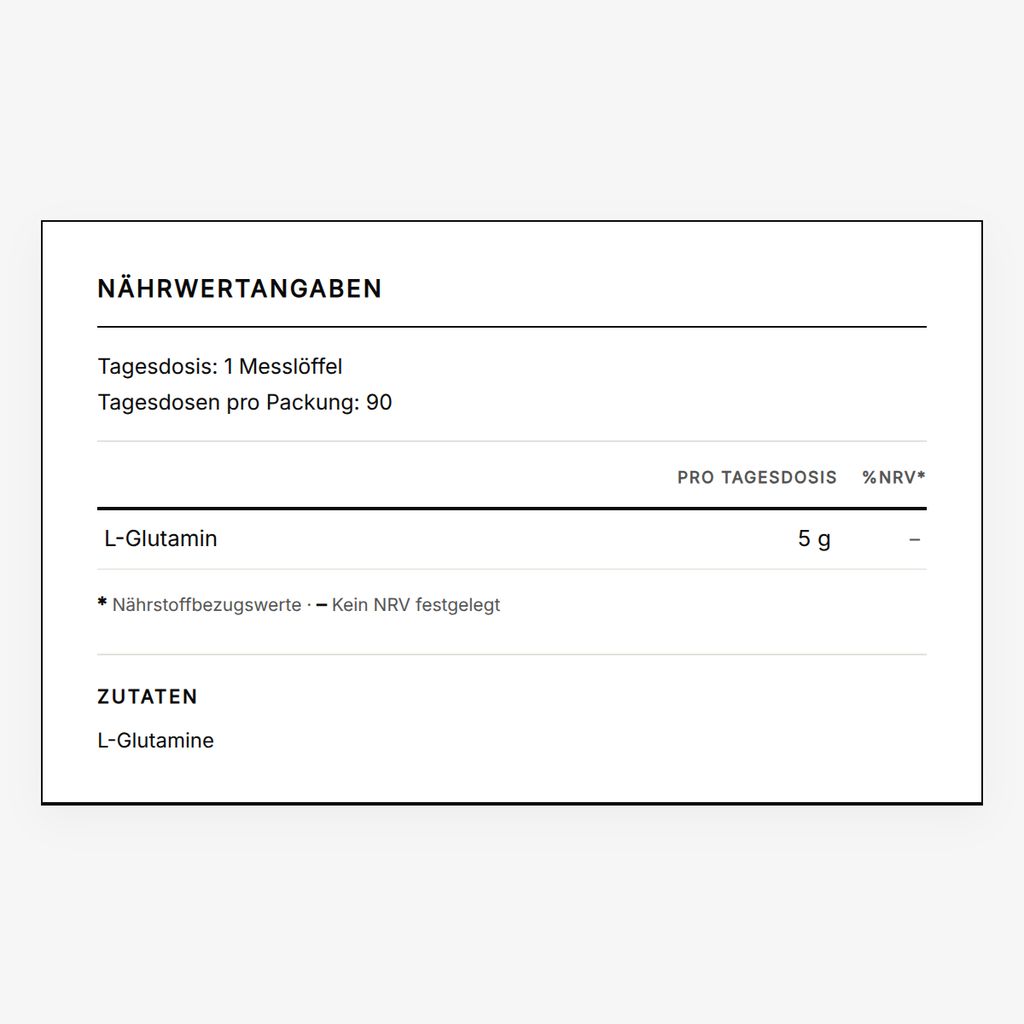 L-Glutamin-Pulver - Image 2