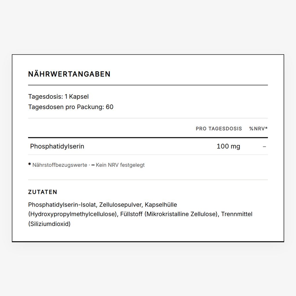 Phosphatidylserin