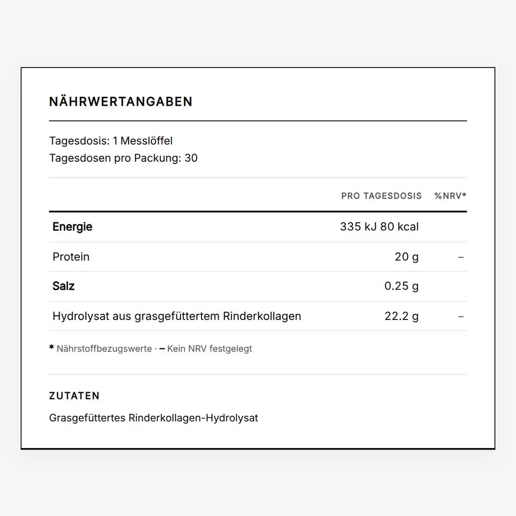 Grass-Fed Collagen – Geschmacksneutral - Image 2