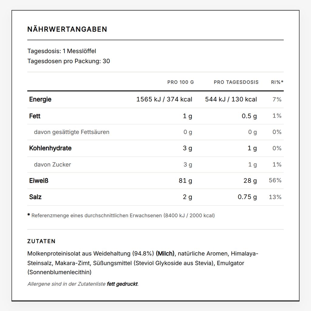 Molkenproteinisolat von Weidetieren – Zimt-French-Toast - Image 2