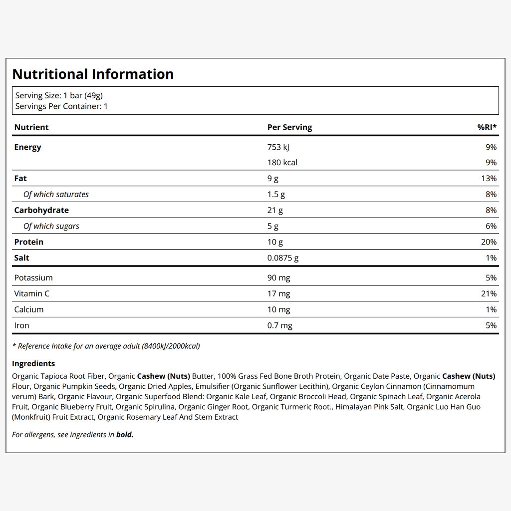 Superfood-Riegel – Apfel-Zimt - Image 2
