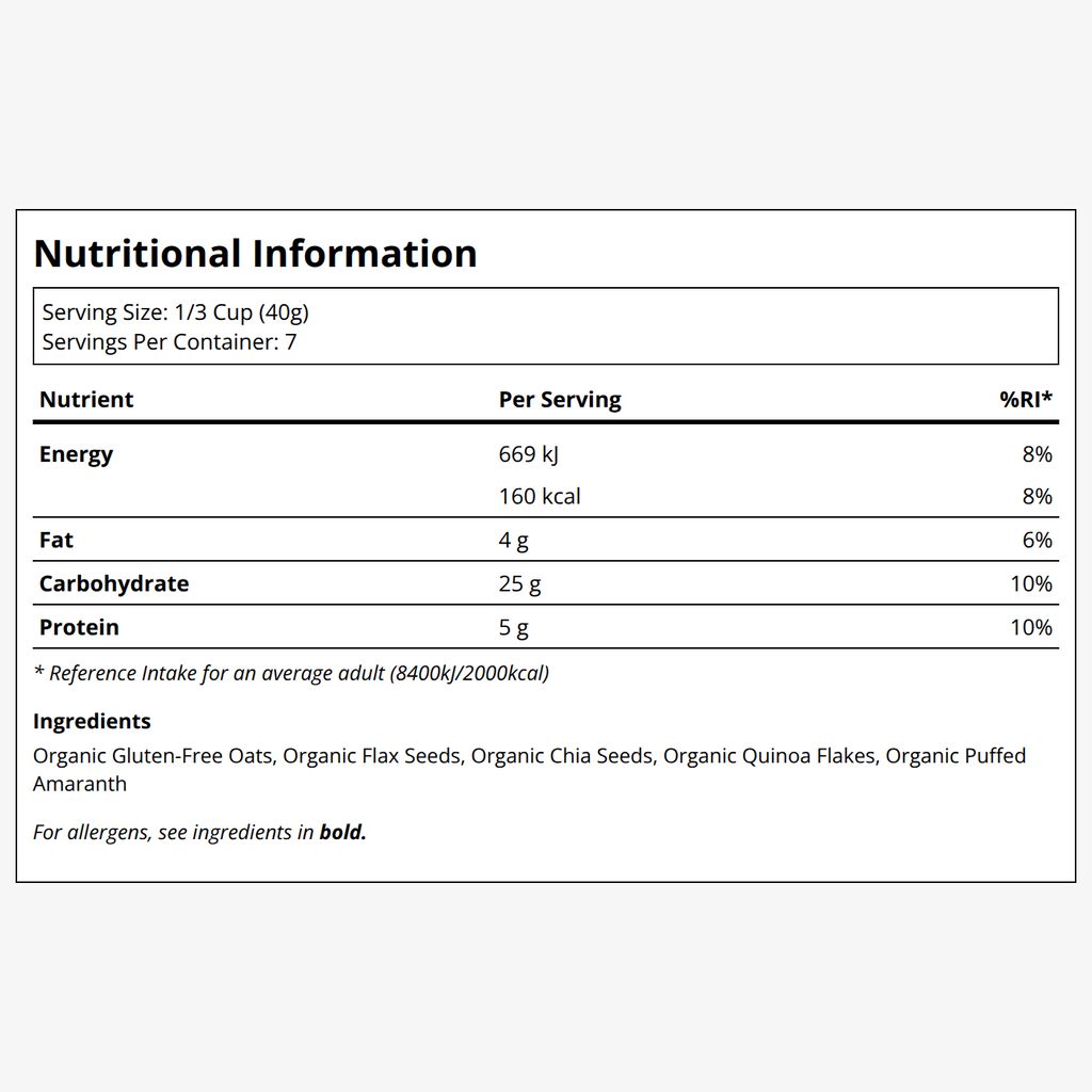 Superfood-Haferflocken – Original - Image 2
