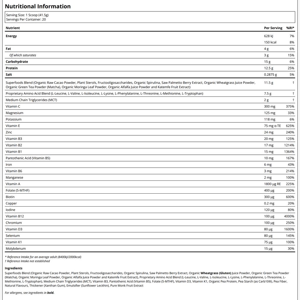 Perfect Amino Power Meal – Schokolade - Image 2