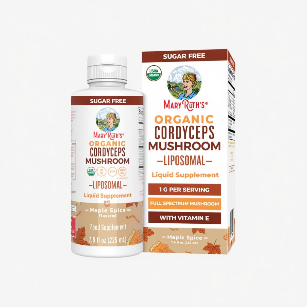 Liposomales Bio-Cordyceps-Pilz-Rezeptur – Ahorn-Gewürz - Image 1
