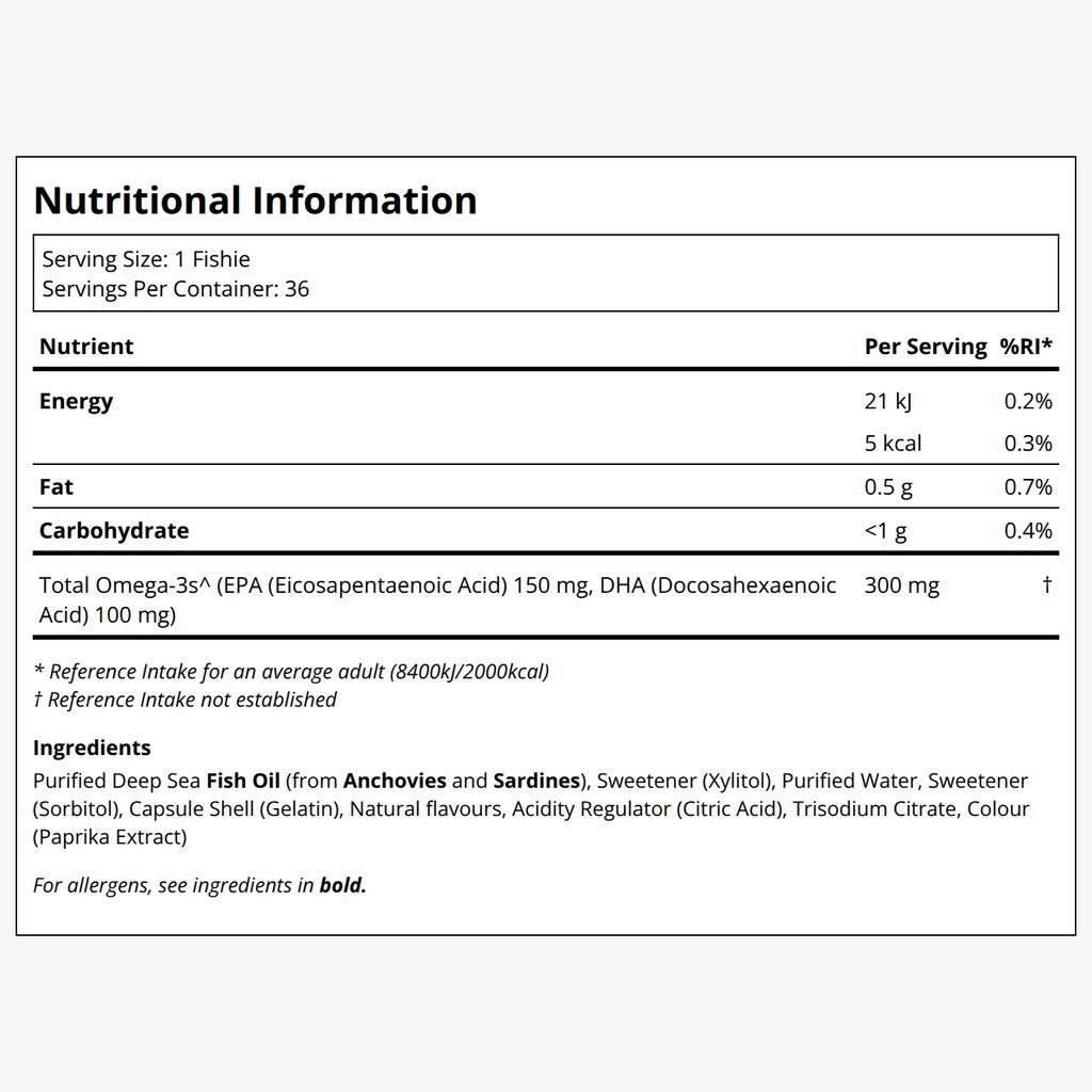 Zuckerfreie Omega-3-Fischies – Tutti Frutti - Image 2